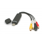 Видеоадаптер USB-RCA (+SVHS), видео + звук