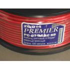 Акустический силовой кабель Premier 1x16.00мм2 медный красный 50м