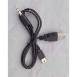USB-AUX кабель на miniUSB для портативных колонок 0,5 м