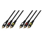 BestConnect 3 штекера RCA - 3 штекера RCA 2 метра 