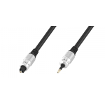 Шнур Luxmann Toslink - mini Toslink, 0,5 метра, 432-301