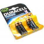 Duracell Turbo LR03 (AAA), 4 в блистере