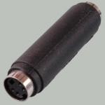 Переходник гнездо MiniDin 4 pin(S-Video)- гнездо MiniDin 4 pin(S-Video)