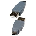 Переходник штекер USB A - штекер  miniUSB B (5pin)
