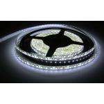 Светодиодная лента, герметичная, 3528 120 Led, цвет: холодный белый