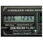 Измеритель ёмкости и ESR электролитических конденсаторов ESR-micro v4.0SI