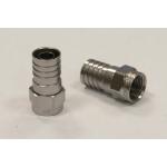 F-разъем CableCon F-56-ALM 4.9/8.4 для кабеля RG-6, обжимной 