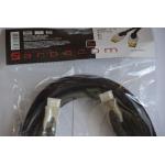 АРБАКОМ HDMI-HDMI, 5 метров, 2 феррита, нейлон, версия 1.4
