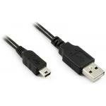 Шнур штекер USB A - штекер USB mini В, 3 метра