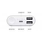 Внешний универсальный аккумулятор, 2 USB, microUSB, 16000 mAh