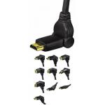 Premier HDMI-HDMI 5 м, поворотный разъем