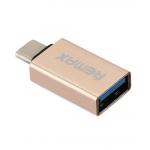 Переходник OTG штекер USB тип C - гнездо USB 3.0, Remax 