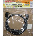 Rexant HDMI-HDMI, 1 метр, угловой