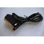 Шнур Scart - 2 штекера RCA, 1,5 метра, Арбаком, Gold