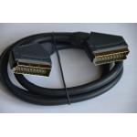 Шнур Scart - Scart, 1,2 метра, Арбаком, Gold