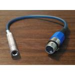Шнур-переходник гнездо XLR (Canon) - гнездо 6.35 mono, 0.3 метра