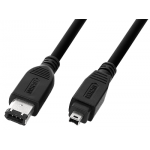 Luxmann IEEE1394 штекер 4 pin - штекер 6 pin, 1,5 метра, 457-001