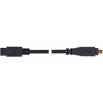 Luxmann IEEE1394 штекер 9 pin - штекер 4 pin, 1,5 метра, 475-023-1