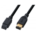 Luxmann IEEE1394 штекер 9 pin - штекер 6 pin, 1,5 метра, 476-023-1
