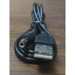 Шнур штекер USB A - штекер питания 2.1х5.5 мм