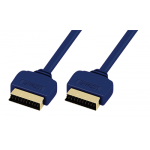 Luxmann штекер Scart - штекер Scart, prof, 1 метр, 411-071