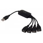 USB концентратор (hub) 4 в 1, проводной