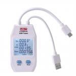 USB тестер для проверки кабелей и зарядных устройств UNI-T UT658DUAL