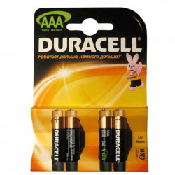 Duracell LR03 (AAA), 4 в блистере