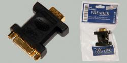 Переходник гнездо DVI-D  - штекер VGA 