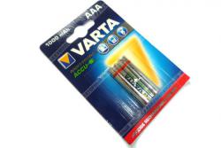 Аккумулятор R03 (АAА) Varta 1000 мАч Ni-Mh, 2 в блистере
