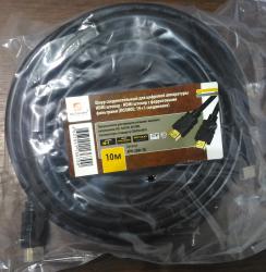 АРБАКОМ HDMI-HDMI, 10 метров, 2 феррита
