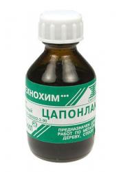 Цапон лак зелёный