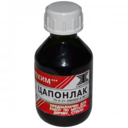 Цапон лак красный