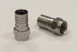 F-разъем CableCon F-56-ALM 4.9/8.4 для кабеля RG-6, обжимной 