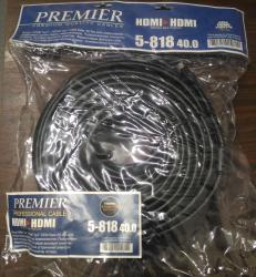 Premier HDMI-HDMI 40 метров c компенсатором потерь
