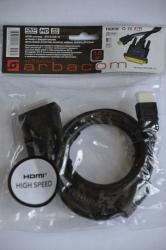 АРБАКОМ HDMI-DVI, 1,5 метра, 2 ферритовых кольца
