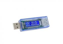 USB тестер для проверки кабелей и зарядных устройств Keweisi KWS-V20