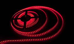 Светодиодная лента, негерметичная, 3528 120 Led, цвет: красный
