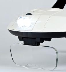 Бинокулярные монтажные очки MG81001-G с дополнительными линзами