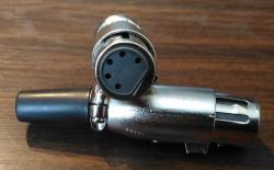 Гнездо Canon (XLR) 5 pin, металл, на кабель