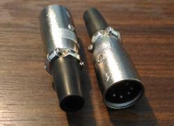 Штекер Canon (XLR) 5 pin, металл, на кабель
