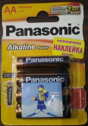 Panasonic LR06 (AA), 4 в блистере