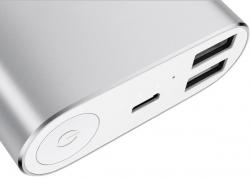 Внешний универсальный аккумулятор, 2 USB, microUSB, 16000 mAh