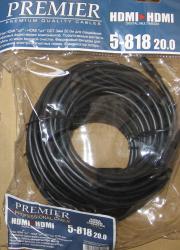 Premier HDMI-HDMI 20 м