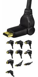 Premier HDMI-HDMI 1,5 м, поворотный разъем 