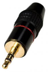 Штекер 3.5 стерео, Premier, Gold 