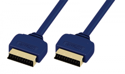 Luxmann штекер Scart - штекер Scart, prof, 1 метр, 411-071