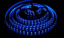 Светодиодная лента, негерметичная, 5050 60 Led, цвет: синий