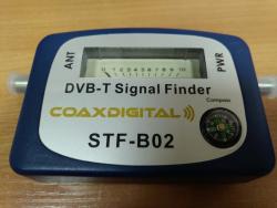 Прибор для поиска сигнала DVB-T STF-B02, аналоговый
