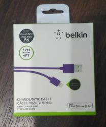 Шнур USB 2.0 штекер A - штекер Lightning, IPhone 5